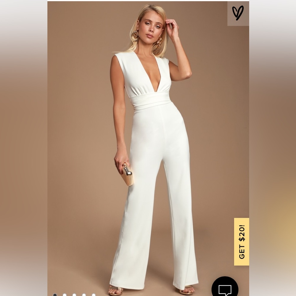 White jumpsuit